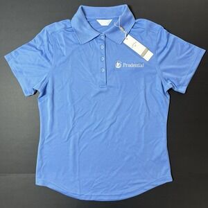 Callaway Golf Shirt Womens Small Prudential Company Logo Embroidery Blue NWT